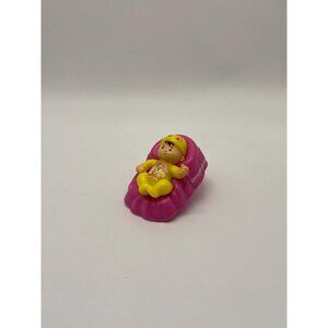 2017 Fisher-Price Little People Slim Pink Baby with Baby Boy Figurine -